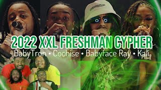 2022 XXL Freshman Cypher With BabyTron, Cochise, Babyface Ray and Kali REACTION