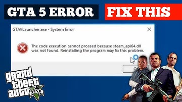 Gta 5 - launcher.exe system error | how to fix gta 5 system error.dll | Fix gta v error