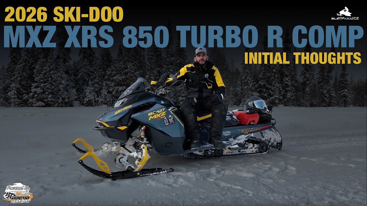 2026 Ski-Doo MXZ X-RS 850 Turbo R Competition Package | Initial Thoughts After Almost 1000 KM