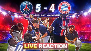 Psg 5 - 4 Bayern Quel Match De Fou Reactions
