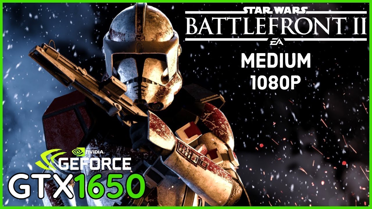 Star Wars Battlefront 2 - GTX 1650 Benchmark | Medium Settings 1080P