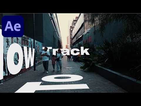 After Effects Camera Tracking Tutorial | Add 3D Text to Moving Video