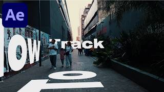 After Effects Camera Tracking Tutorial | Add 3D Text to Moving Video