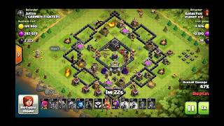 Clash Of Clans Th9 Attack 2017
