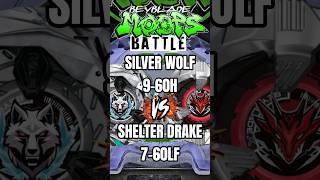 BATTLE: Silver Wolf 9-60H [VS] Shelter Drake 7-60LF #beybladex #beyblade #beybladebattle