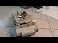 My Covid Build; A gigantic Abrams Tank with 12in Tank Commander 3d printed M2 part 2