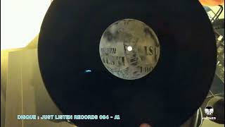 JUST LISTEN RECORDS 004 - A1 // Label Epoque // Techno - Freetekno