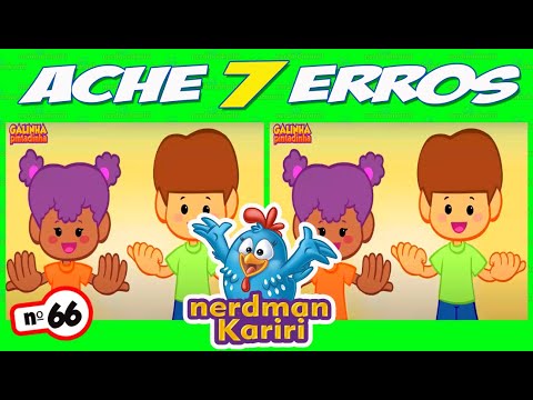 Galinha Pintadinha - Agora eu quero ver!! Quem aqui é um bom detetive e vai  nos ajudar a encontrar os 7 erros? Precisamos da sua ajuda!! Já vou  adiantando que não está
