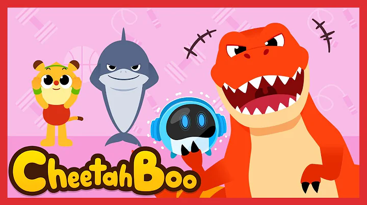[🎉NEW] Let's Dance with a Tyrannosaurus! | Dinosaur | Nursery rhymes & Kids Song | #Cheetahboo