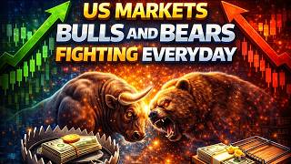S&P, Nasdaq, Oil, Gold, Silver, BTC - Bulls and Bears Fighting Everyday
