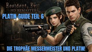 Resident Evil 1 HD Remaster - Platin-Guide Teil 6 | Die Trophäe Messermeister und Platin! screenshot 2