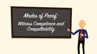 Modes of Proof: Witness Competence and Compellability