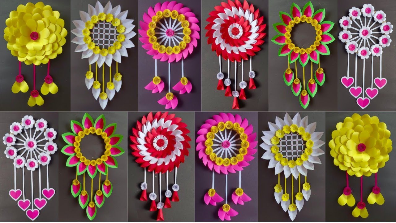 6-diy-wall-hanging-craft-ideas-with-paper-paper-flower-wall-hanging
