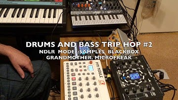 DRUMS AND BASS TRIP HOP #2 - CONDUCTIVE LABS NDLR, MODEL:SAMPLES, GRANDMOTHER, BLACKBOX, MICROFREAK