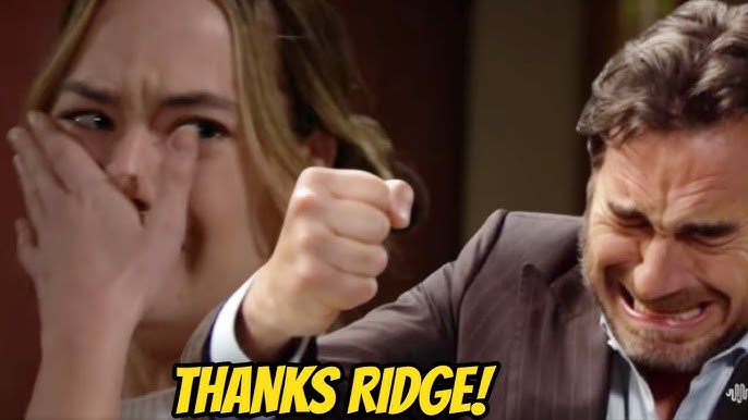 Ridge Tells Hope 5 Words That Made Her Cry With Happiness The Bold and the Beautiful  Spoilers - YouTube