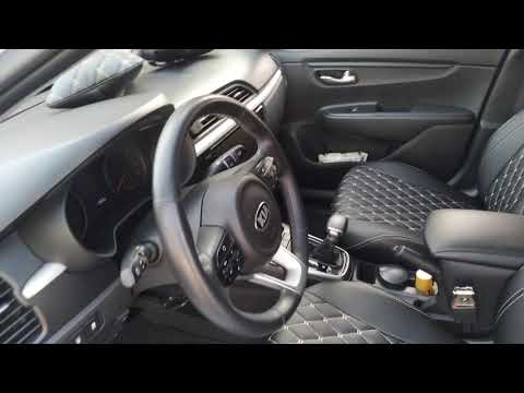 Установка чехлов ЭКО кожа Kia Rio 4/X-Line