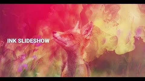 Ink Slideshow (After Effects Template)