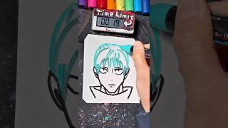Drawing Kashimo in 50Sec (Jujutsu Kaisen)