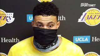 Kyle Kuzma Postgame Interview | LAKERS vs THUNDER
