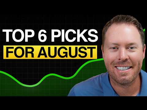 Video preview for 6 of the BEST Stocks to BUY in August 2026