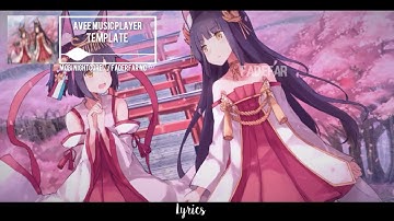 《 Avee Music Player Nightcore Lyrics Template Free Download ✔》《Make Template Collab》