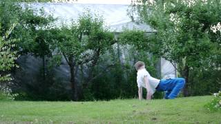 Webster & Frontflip Progression on Grass