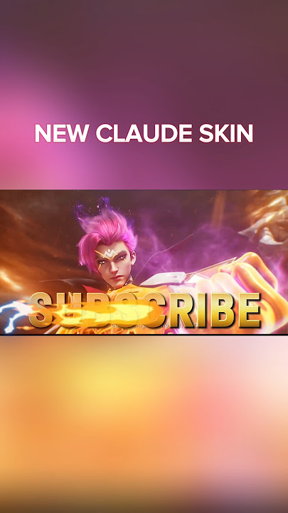 Claude M6 Exclusive skin Trailer #mobilelegends #mlbb #mobilelegendsbangbang #shorts #feedshorts