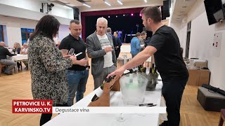 Největší degustace vín trhala rekordy! │ Petrovice u Karviné │ #Karvinsko.TV │ @TelevizeKarvinsko