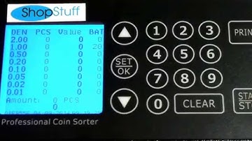 CS220 UK Coin Counter & Sorter