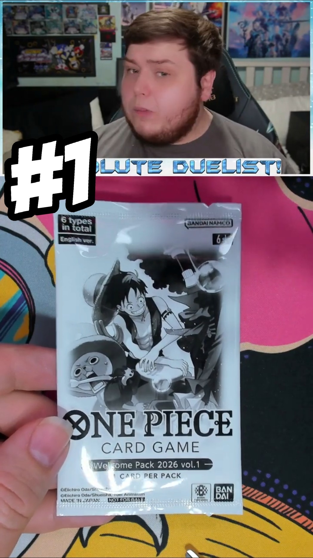 What's In The Pack? || Welcome Pack 2026 Vol.1 || #onepiece #optcg