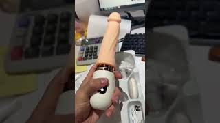 How to use remote control thrusting dildo? Telescopic dildo/sex toys for women