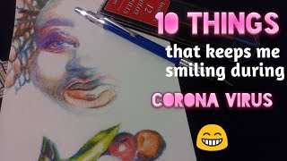 10 things that keep me smiling during the Corona virus
Welcome back to my channel .Today i will be sharing with you what I have been doing during this time in history .i hope and pray that you all are healthy and happy in your lockdown as I am..I hope you are able to keep yourself positive and busy during these troubling times...in this video i am sharing with you a few of the things that you may like as well, but these are just 10 of the many things i found that keep me smiling LOL..but i am a actually homebody, I feel blessed at home..I hope you like my Artwork and thank you for clicking on my thumbnail and viewing my work..I really appreciate you and your time..now if this is your first time visiting my channel and you want to become a part of my supporting team...PLEASE do.!!..feel free to press the red SUBSCRIBE button and your on board!...thanking you in advance 10 things that keep me smiling during the Corona virus