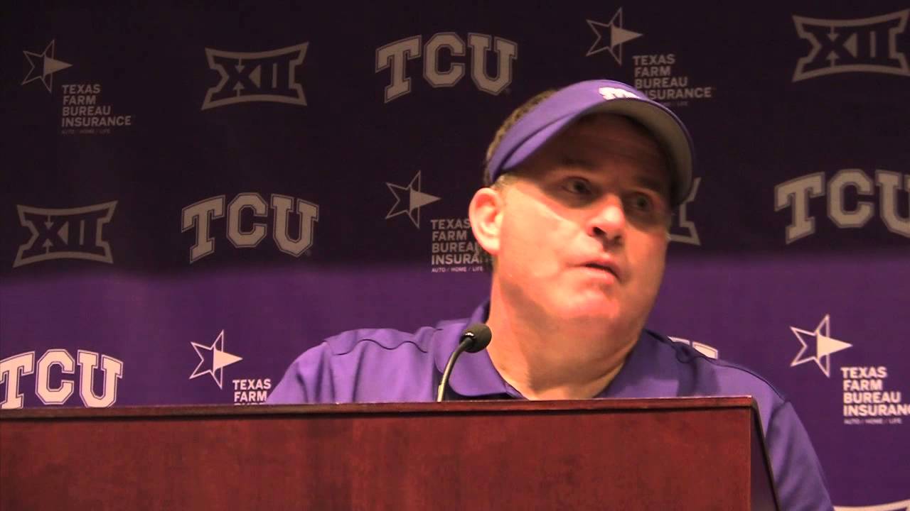 TCU Head Coach Gary Patterson Breaks Down OU Win YouTube