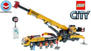 LEGO City 60409 Mobile Construction Crane - LEGO Speed Build Review