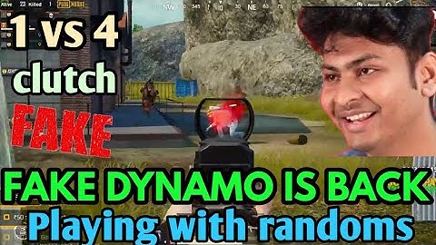 Fake Dynamo playing with Randoms and making them fool . 31st march