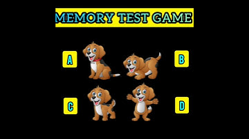 Memory Test Game l Riddles And Puzzles For Iq Test l #shorts #shortsvideo #youtubeshorts #quiztime