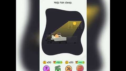 Braindom Level 69 Help Him Sleep | Games Squeezer