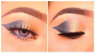 Simple eye makeup with only 2 shades || Very simple and easy eye makeup tutorial || Shilpa