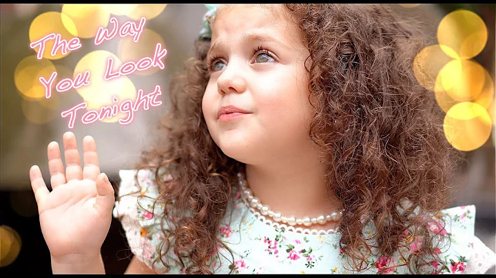 5 year old Sophie Fatu sings "The Way You Look Tonight" (Frank Sinatra)
