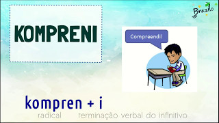 KOMPRENI (verbo em Esperanto)