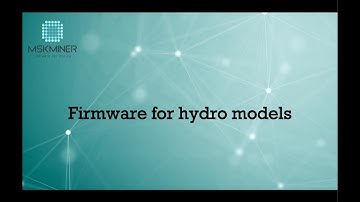 🌊 New Update for Hydro Models! Upgrading Firmware on S19 Hydro and S19 pro Hydro with Miner Tools!