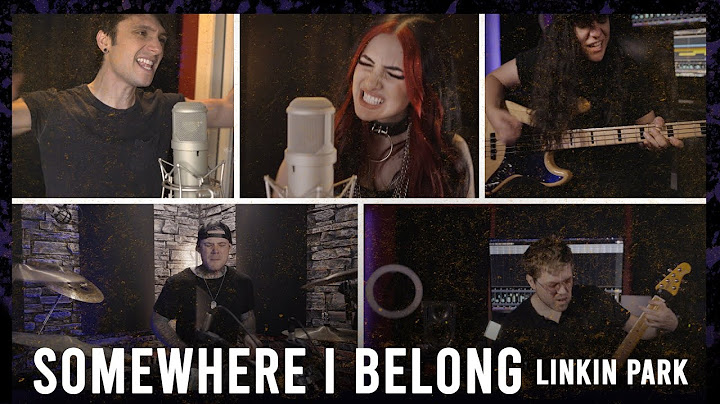 Somewhere I Belong Cover version - Cover performance video thumbnail