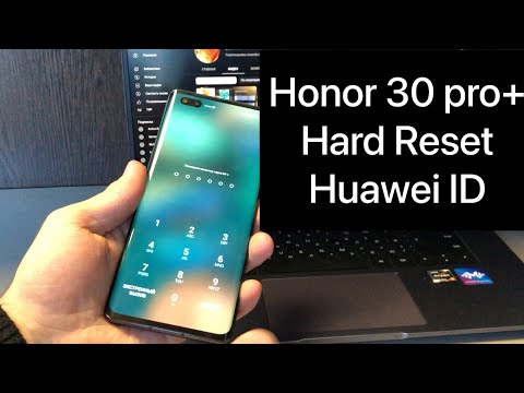 Honor 30 Pro+ сброс пароля Huawei ID EBG-AN10 Hard Reset 2023 unlock