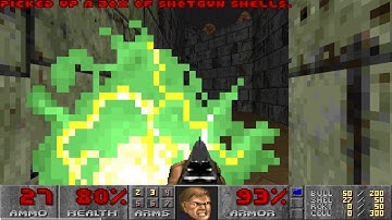 Doom E2M1 UV Speed in 36s by Adam Hegyi