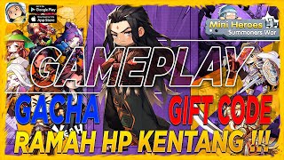 RPG RAMAH HP KENTANG !!! GAMEPLAY - GACHA - GIFT CODE !!! - Mini Heroes Summoners War 🔥 screenshot 5