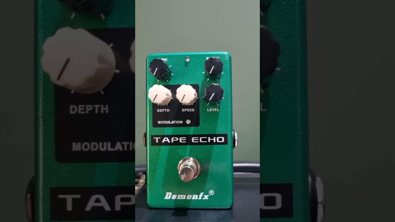 DEMON FX TAPE ECHO - UNBOXING - YouTube