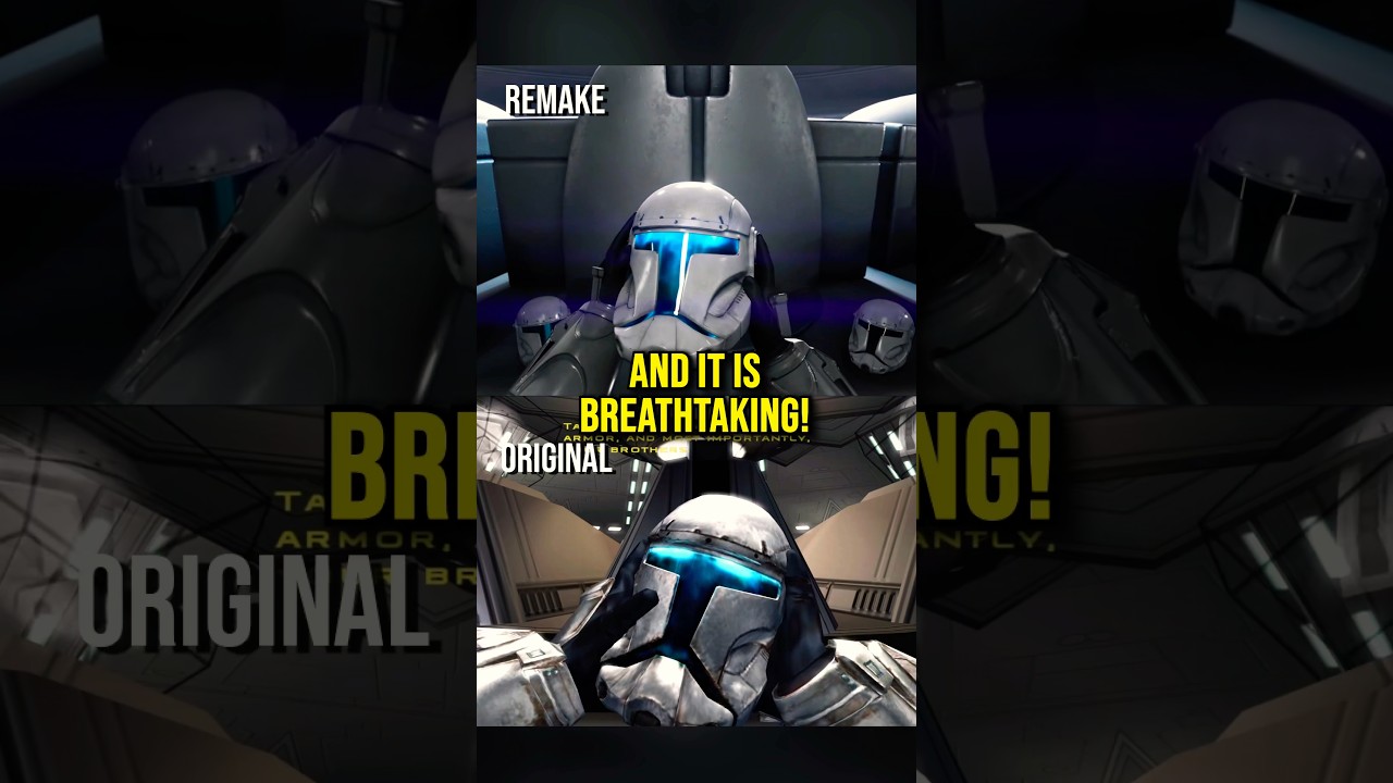 Ремейк вступления к «Звёздным войнам: Республика Коммандо» просто потрясающий! Что думаете? 