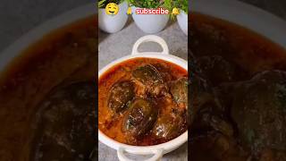 Dhaba style masala bainga recipe recipe shortvideo shorts baingancurry