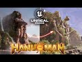 3d environment in unreal engine 5 prasanth varmas hanuman