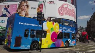 Full Wrap Hold-On Productions London Double Deck Bus